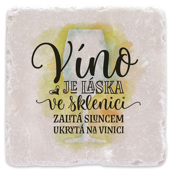 Víno je láska - bílé 02
